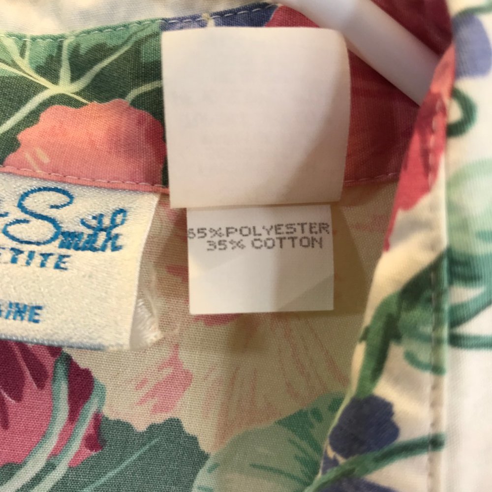 Vintage Classic 50' 60's Dress Morning Glory Print - Picture 5 of 11